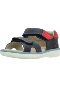 Clarks - Sandały CLARKS ROAM SURF T Niebieski. Kolor: niebieski. Materiał: skóra. Sezon: lato