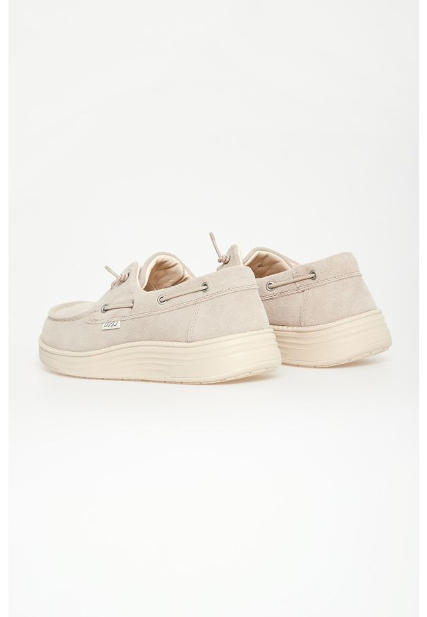 Liu Jo - Mokasyny męskie zamszowe LIU JO. Materiał: zamsz