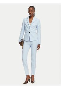 Hugo - HUGO Marynarka Agonia 1 50539976 Niebieski Slim Fit. Kolor: niebieski. Materiał: syntetyk #5