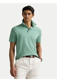 Polo Ralph Lauren Polo 710941439022 Zielony Regular Fit. Typ kołnierza: polo. Kolor: zielony. Materiał: bawełna