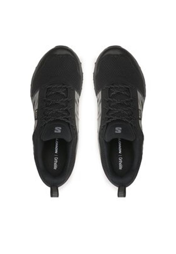 salomon - Salomon Sneakersy Wander Gore-Tex L47148400 Czarny. Kolor: czarny. Materiał: materiał. Technologia: Gore-Tex