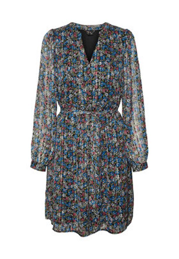 Vero Moda Sukienka codzienna Abby 10291789 Kolorowy Regular Fit. Okazja: na co dzień. Materiał: syntetyk. Wzór: kolorowy. Typ sukienki: proste. Styl: casual