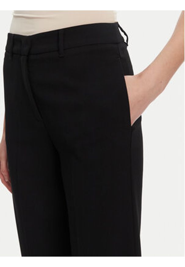 Marella Spodnie palazzo Pascia 2523136053 Czarny Wide Leg. Kolor: czarny. Materiał: syntetyk
