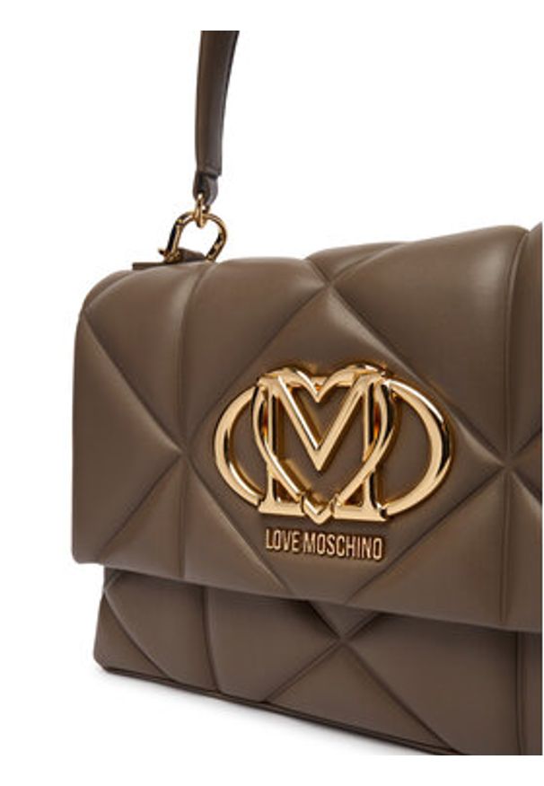 Love Moschino - LOVE MOSCHINO Torebka JC4112PP1OLC0203 Brązowy. Kolor: brązowy. Materiał: skórzane