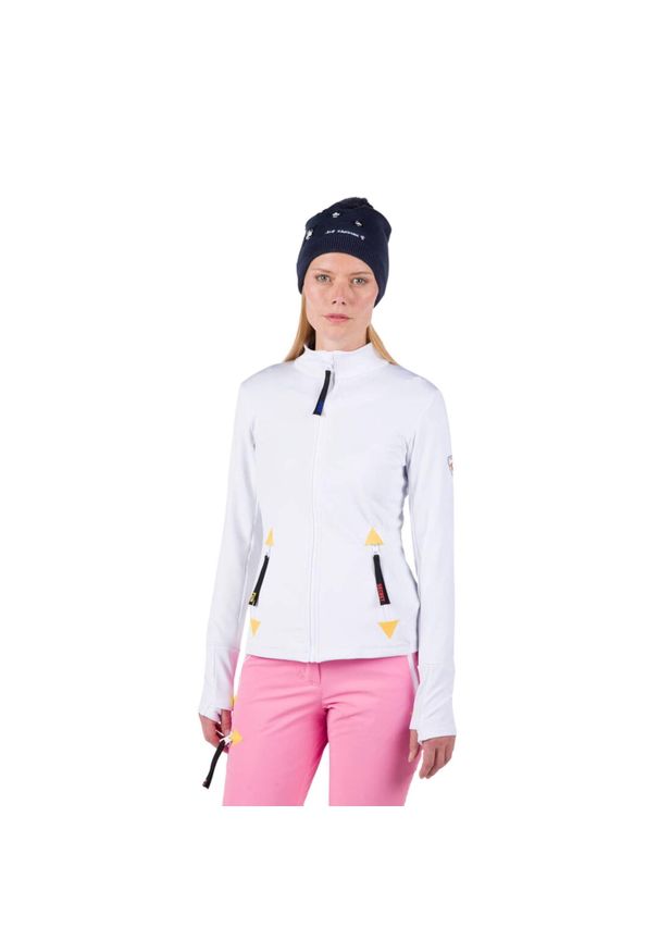 Bluza Rossignol JCC damska Climi JKT biała. Kolor: biały
