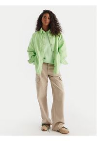 Roxy Koszula Kick Back Washed Cord ERJWT03697 Zielony Regular Fit. Kolor: zielony. Materiał: bawełna #5