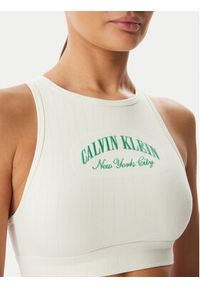 Calvin Klein Underwear Top LV00QF8707 Kremowy. Kolor: kremowy. Materiał: bawełna #4