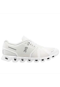 Buty On Running Cloud 5 5998373 - białe. Kolor: biały. Materiał: materiał, syntetyk. Szerokość cholewki: normalna. Sport: bieganie #1