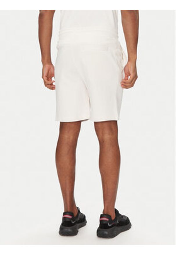 Hugo - HUGO Szorty sportowe Diz222 50466196 Écru Regular Fit. Materiał: bawełna. Styl: sportowy