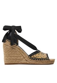 Guess Espadryle Diandra FLGDIR ELE04 Czarny. Kolor: czarny. Materiał: materiał #1