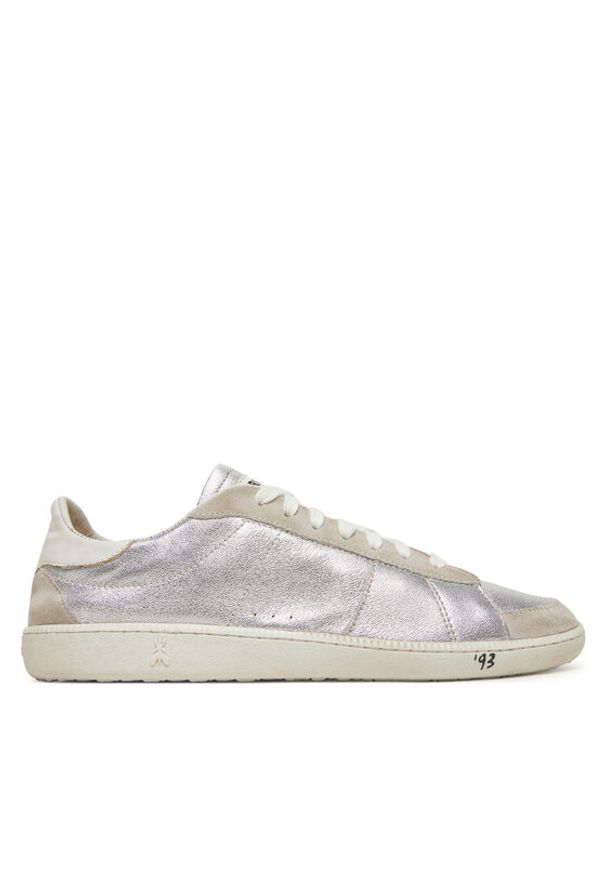 Patrizia Pepe Sneakersy SKIN 2Z0065/L154-S125 Srebrny. Kolor: srebrny. Materiał: skóra