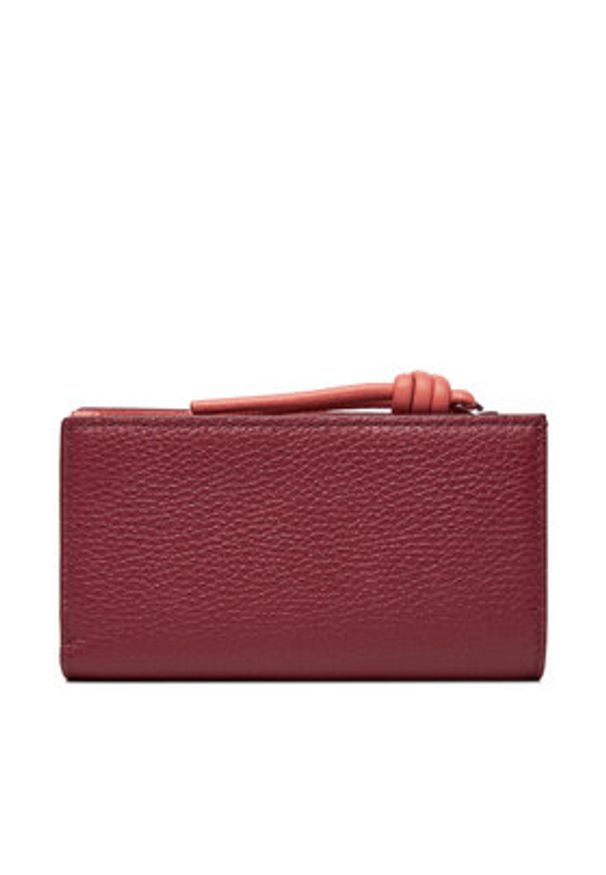 Coccinelle Portfel Coccinellemyrtha Maxi Log E2 QBB 11 F1 01 Bordowy. Kolor: czerwony. Materiał: skóra