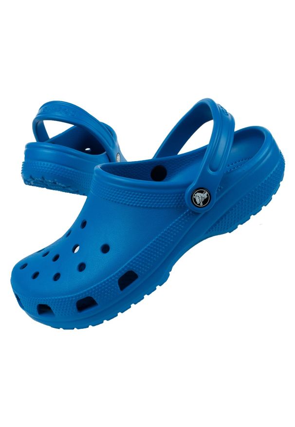 Crocs - Klapki Sandały chodaki CROCS Classic. Kolor: niebieski