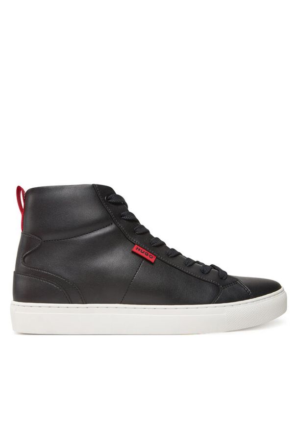 Hugo - HUGO Sneakersy Morrie 50537334 Czarny. Kolor: czarny. Materiał: skóra