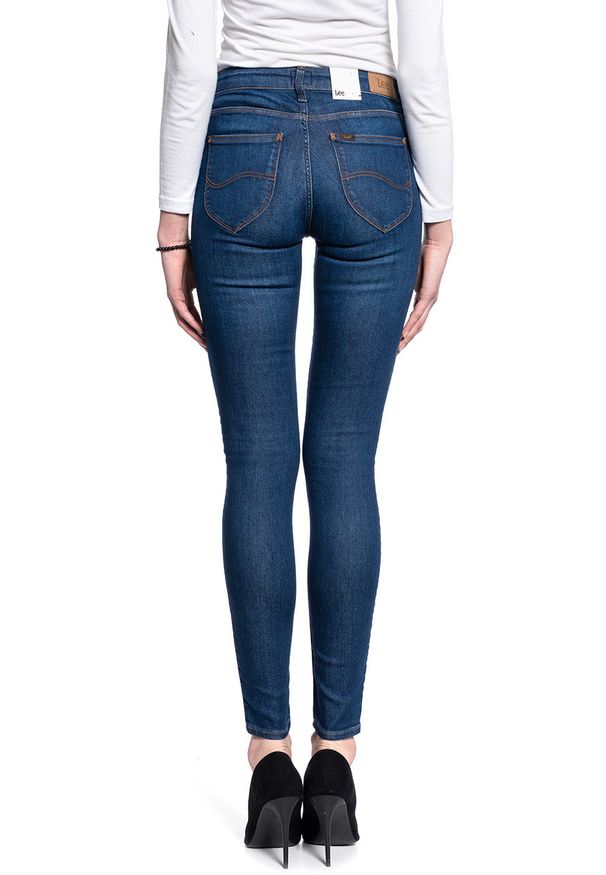 Lee - LEE JODEE DAMSKIE SPODNIE JEANSOWE DARK ARTISTICO L529MFOB 112112053