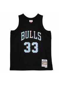 Mitchell & Ness - Koszulka Mitchell&Ness Chicago Bulls Scottie Pippen - SMJYLF19035-CBUBLCK97SPI. Kolor: czarny. Sport: koszykówka #1