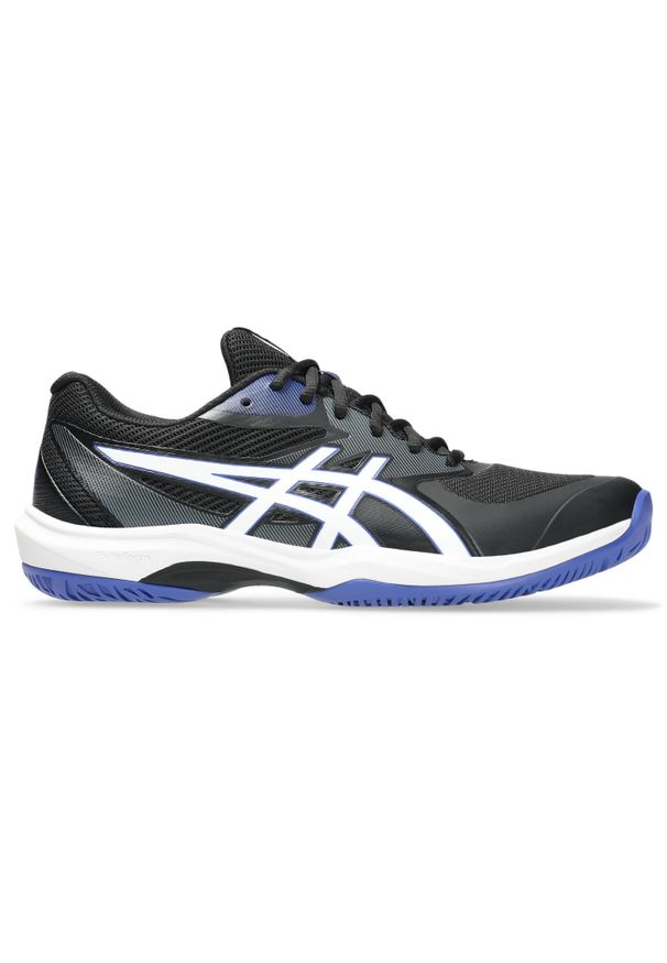 Buty do tenisa Asics Game FF. Kolor: czarny, biały, wielokolorowy. Sport: tenis