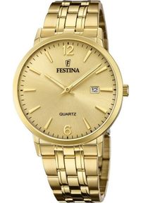 Zegarek Festina Zegarek męski Festina F20513-3 złoty. Kolor: złoty #1