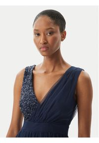 Rinascimento Sukienka wieczorowa CFC0123704003 Granatowy Regular Fit. Kolor: niebieski. Materiał: syntetyk. Styl: wizytowy #2