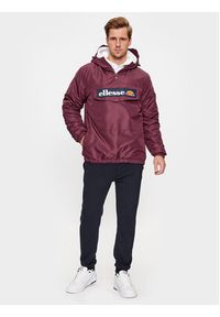 Ellesse Kurtka anorak Monterini SHR08149 Bordowy Regular Fit. Kolor: czerwony. Materiał: syntetyk #4