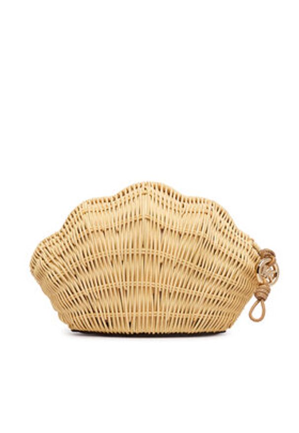 MICHAEL Michael Kors Torebka Shelly 30S6G16C5W Beżowy. Kolor: beżowy