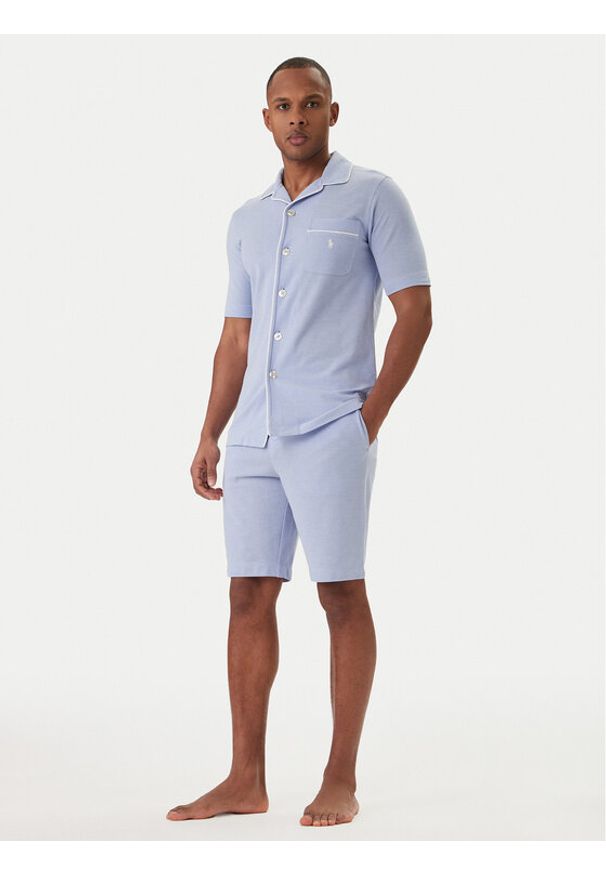 Polo Ralph Lauren Piżama 714975562001 Niebieski. Kolor: niebieski. Materiał: bawełna