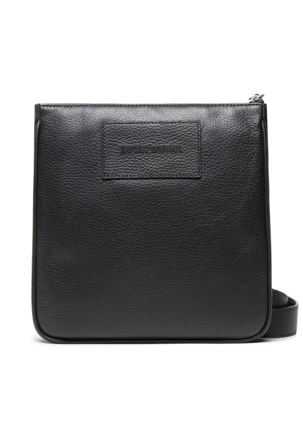 Emporio Armani Saszetka Y4M252 Y068E 80001 Czarny. Kolor: czarny. Materiał: skóra