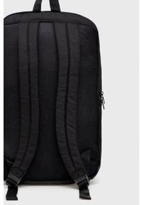 Adidas - adidas plecak kolor czarny duży z nadrukiem. Kolor: czarny. Materiał: materiał. Wzór: nadruk #5