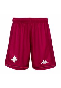 Kappa - Szorty Metz Kombat Ryder 2023/24. Kolor: czerwony, pomarańczowy, fioletowy, wielokolorowy. Sport: piłka nożna #1