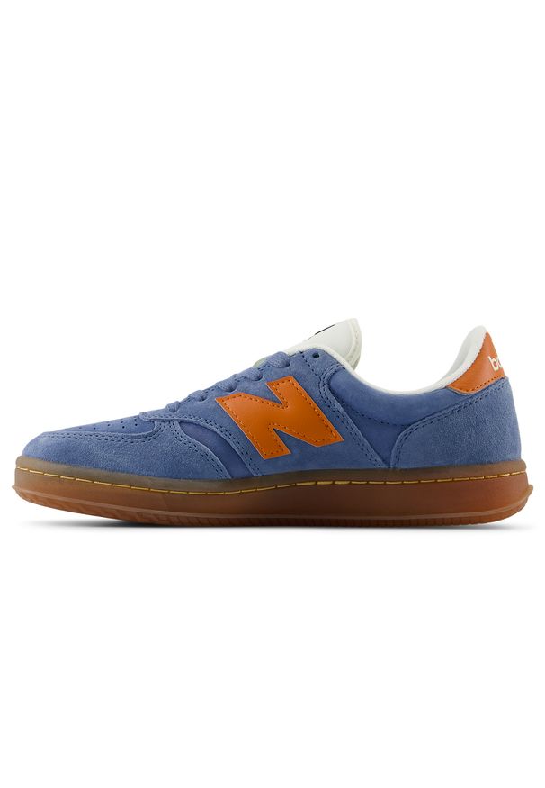 Buty unisex New Balance CT500PHB – niebieskie. Kolor: niebieski. Materiał: syntetyk, materiał, nubuk, guma. Szerokość cholewki: normalna. Sport: tenis