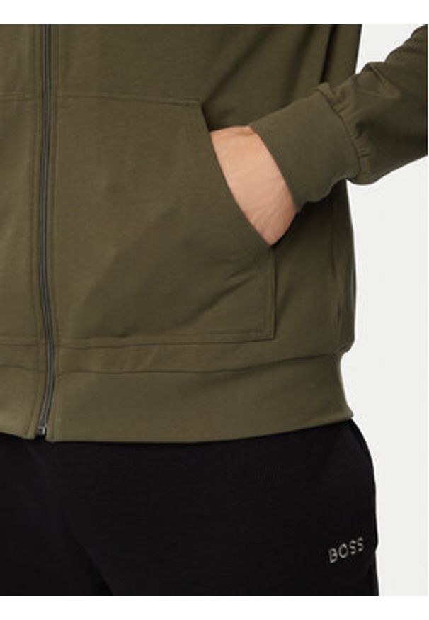 BOSS Bluza Mix&Match 50515313 Szary Regular Fit. Kolor: szary. Materiał: bawełna