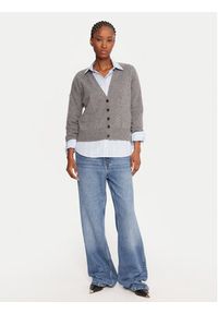 Marella Kardigan Chicco 2523346044 Szary Loose Fit. Kolor: szary. Materiał: kaszmir #3