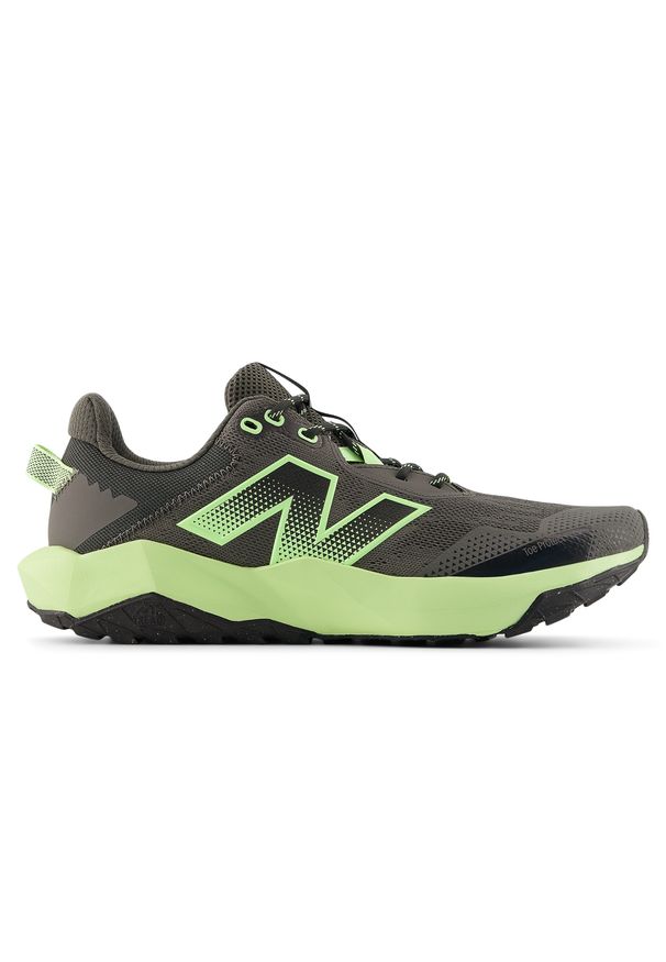 Buty męskie New Balance DynaSoft Nitrel v6 MNTR2MD – zielone. Kolor: zielony. Materiał: syntetyk, materiał. Szerokość cholewki: normalna. Sport: fitness, bieganie