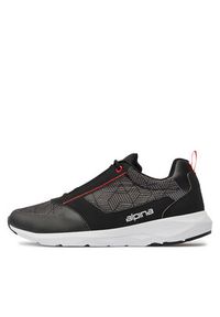 Alpina Sneakersy Mizx Cool 625T-1 Czarny. Kolor: czarny. Materiał: materiał #4