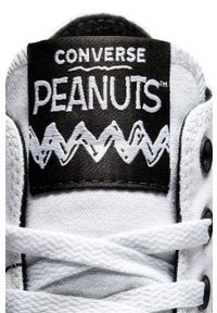 Converse trampki Converse x Peanuts kolor biały. Nosek buta: okrągły. Zapięcie: sznurówki. Kolor: biały. Materiał: guma #12