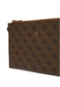Guess Saszetka PMBALO P5235 Brązowy. Kolor: brązowy. Materiał: skóra #4