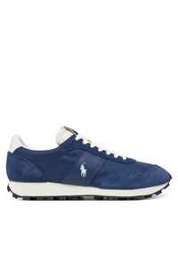 Polo Ralph Lauren Sneakersy PRL Trail 125 809960987005 Granatowy. Kolor: niebieski. Materiał: skóra, zamsz