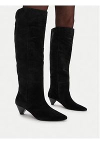 Badura Kozaki EO-APRIL-123433 Czarny. Kolor: czarny. Materiał: zamsz, skóra #6