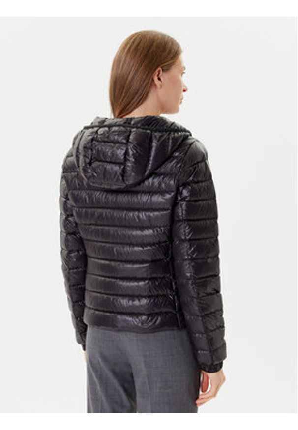 TOMMY HILFIGER - Tommy Hilfiger Kurtka puchowa WW0WW46788 Czarny Regular Fit. Kolor: czarny. Materiał: syntetyk