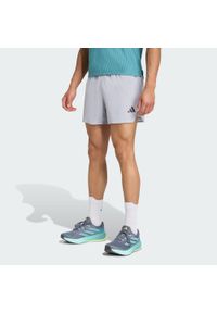 Adidas - Szorty Adi365 Running CLIMACOOL+. Kolor: szary. Technologia: ClimaCool (Adidas). Sport: bieganie