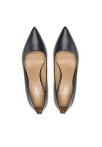 MICHAEL Michael Kors Szpilki Slina Flex Pump 40F2HNMP2L Granatowy. Kolor: niebieski. Materiał: skóra. Obcas: na szpilce #3
