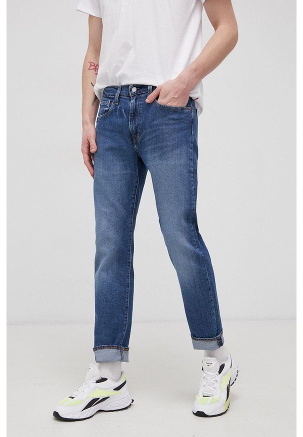 Levi's® - Levi's - Jeansy 502 Taper. Okazja: na spotkanie biznesowe. Kolor: niebieski. Styl: biznesowy