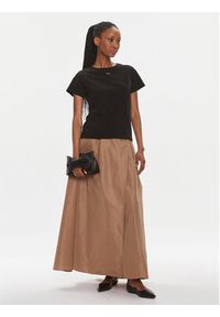 Pinko Spódnica trapezowa 100543 Y3LE Brązowy Regular Fit. Kolor: brązowy. Materiał: syntetyk #3