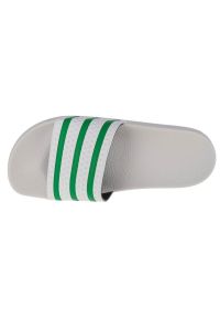 Adidas - Klapki adidas Originals Adilette M EG4946 białe zielone. Okazja: na plażę. Kolor: zielony, wielokolorowy, biały