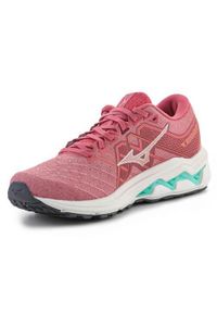 Buty do biegania damskie Mizuno Wave Inspire. Zapięcie: sznurówki. Kolor: wielokolorowy. Materiał: syntetyk, tkanina, materiał. Szerokość cholewki: normalna. Model: Mizuno Wave