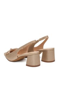 Jenny - JENNY Czółenka CEO-CD24042-3 Złoty. Kolor: złoty. Materiał: materiał #4