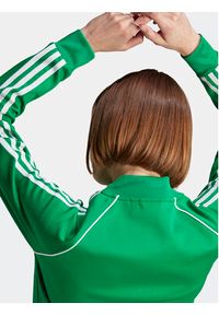Adidas - adidas Bluza adicolor Classics SST IK4030 Zielony Regular Fit. Kolor: zielony. Materiał: bawełna #2