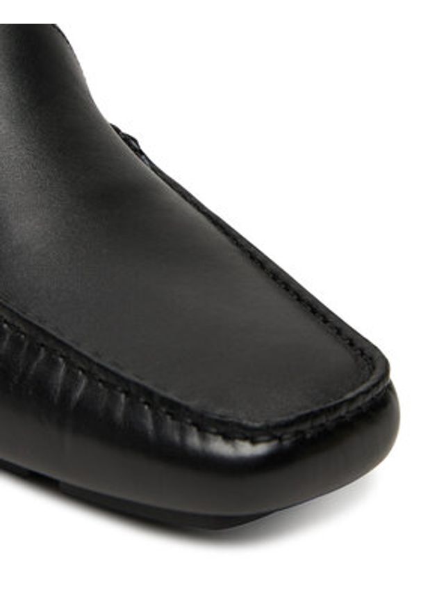 Calvin Klein Mokasyny Driver Lth HM0HM01864 Czarny. Kolor: czarny. Materiał: skóra