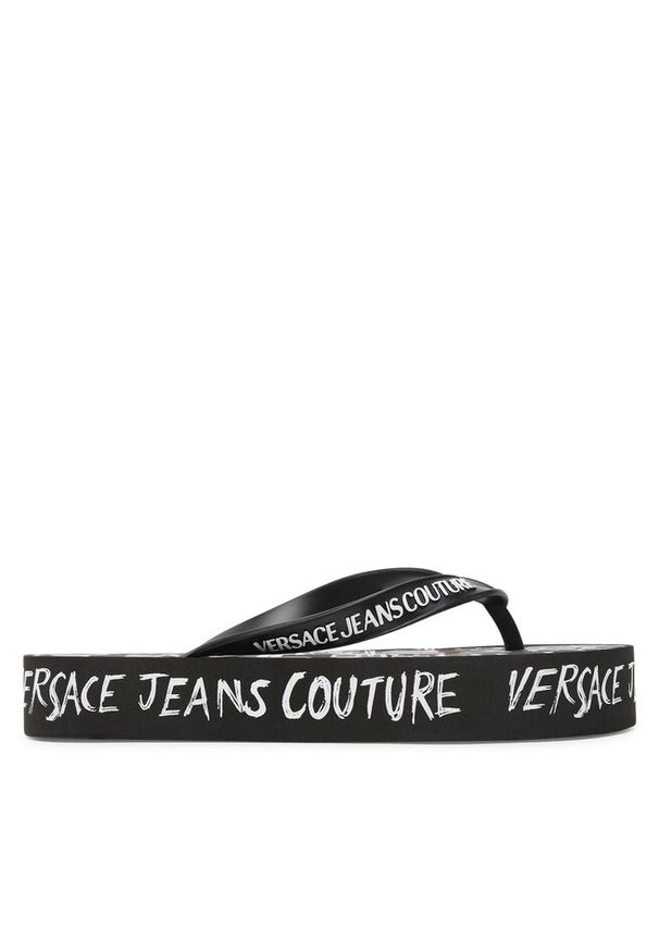 Japonki Versace Jeans Couture. Kolor: czarny
