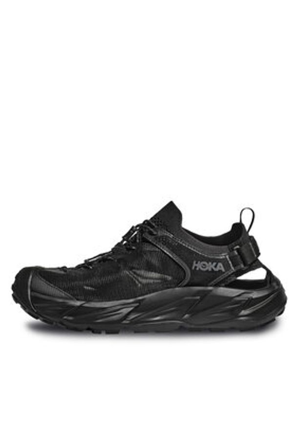 HOKA - Hoka Sandały Hopara 2 1147650 Czarny. Kolor: czarny. Materiał: materiał